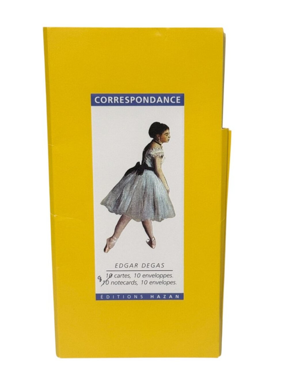 Edgar Degas Ballet Dancer 8 Notecards w/ Envelopes Musee D'Orsay Vintage France